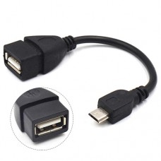 OTG кабель переходник microUSB-USB адаптер