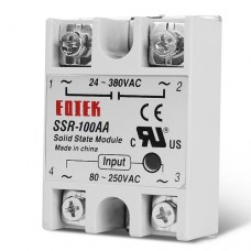 Реле твердотельное SSR-100AA 100А Реле твердотельное SSR-100AA 100А
