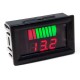 Вольтметр цифровой 12-60V с индикатором уровня
