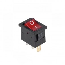 Выключатель MK1011 -220V клавишный КРАСНЫЙ с подсветкой (PRK0120B) Выключатель MK1011 -220V клавишный КРАСНЫЙ с подсветкой (PRK0120B)