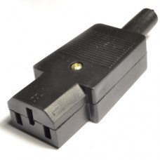 Гнездо AC-012, 3PIN на кабель, компьютерное Гнездо AC-012, 3PIN на кабель, компьютерное