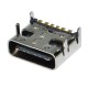 Гнездо USB TYPE-C 6pin T008 Гнездо USB TYPE-C 6pin T008