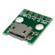 Модуль microUSB PCB гнездо на плате