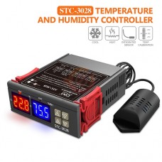 Регулятор температуры и влажности STC-3028  220В